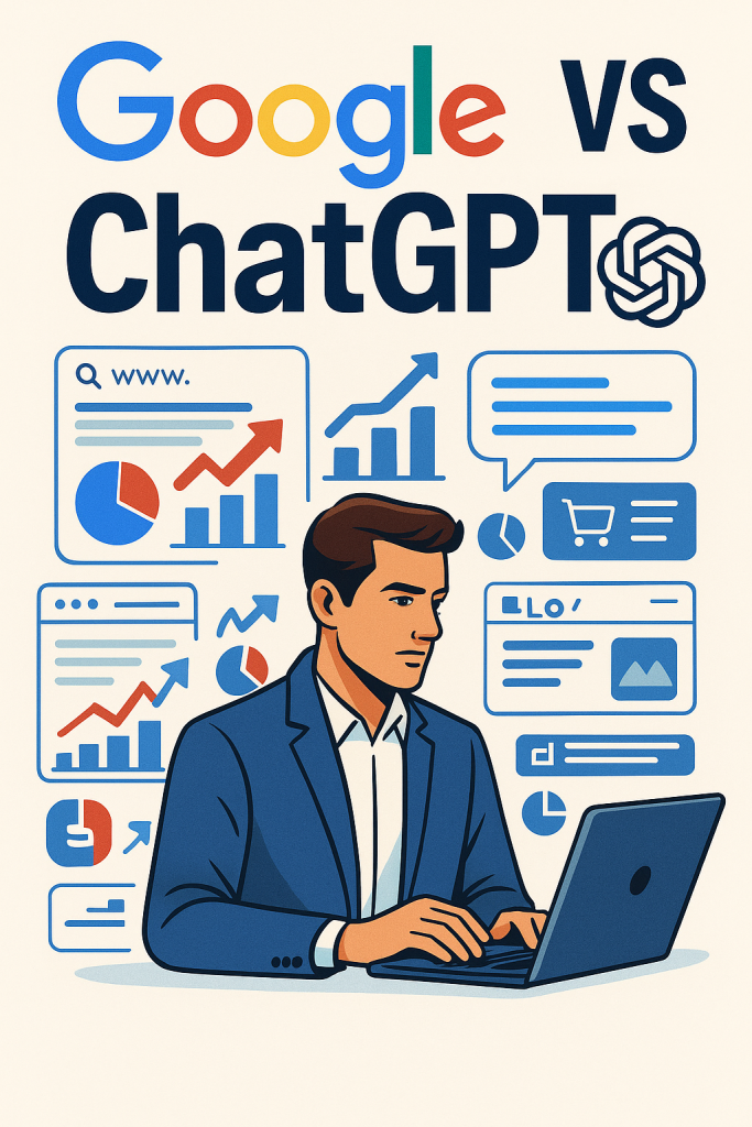 El futuro del SEO con IA: Comparativa entre Google y ChatGPT