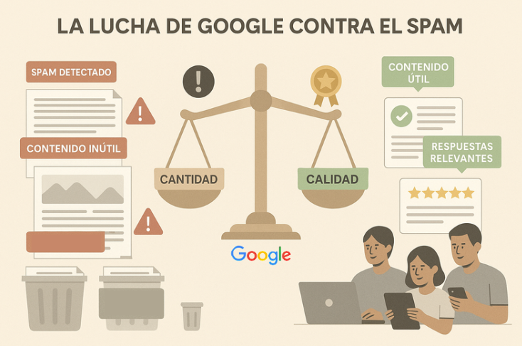 Google refuerza su lucha contra el spam premiando contenidos con datos relevantes